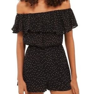 Cute Polka Dot Romper